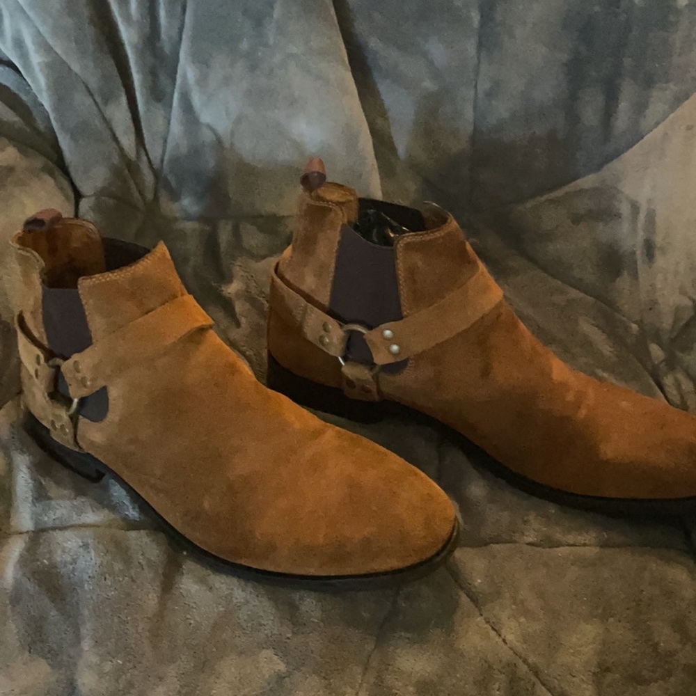 Suede Frye Boots size 13 - Picture 4 of 5